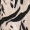 Cream And Black Brush Stroke Print Shawl Collar Open Front Blazer Cream And Black Brush Stroke Print Shawl Collar Open Front Blazer